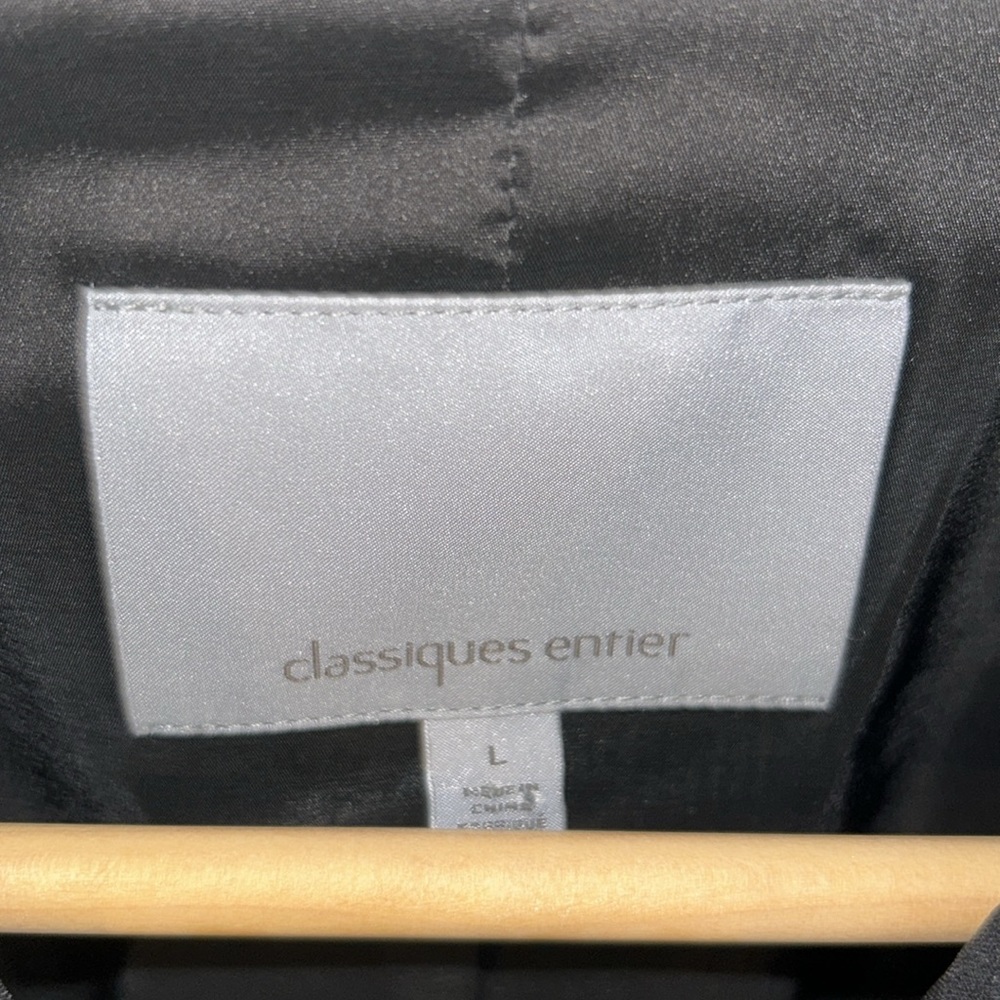 Classiques Entier Black & White Button Up Blazer … - image 3